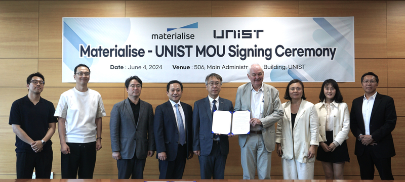 공과대학, 3D프린팅 선도 기업 Materialise와 협약 체결