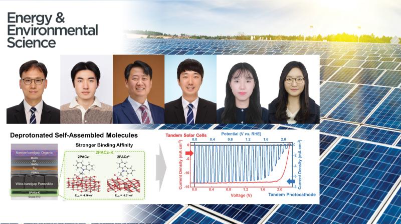 태양광 전기와 그린수소 생산 동시 겨냥한 계면 기술 개발