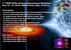 X-선 자유전자레이저 활용연구 국제 워크숍